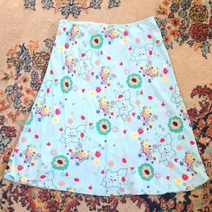 Divided H&M 90s Style Floral Skirt
